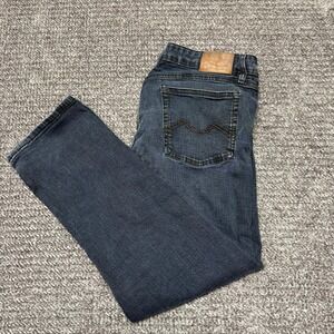 Urban Star Mens Premium Apparel Jeans 38x30 Dark Wash Blue Denim Pants